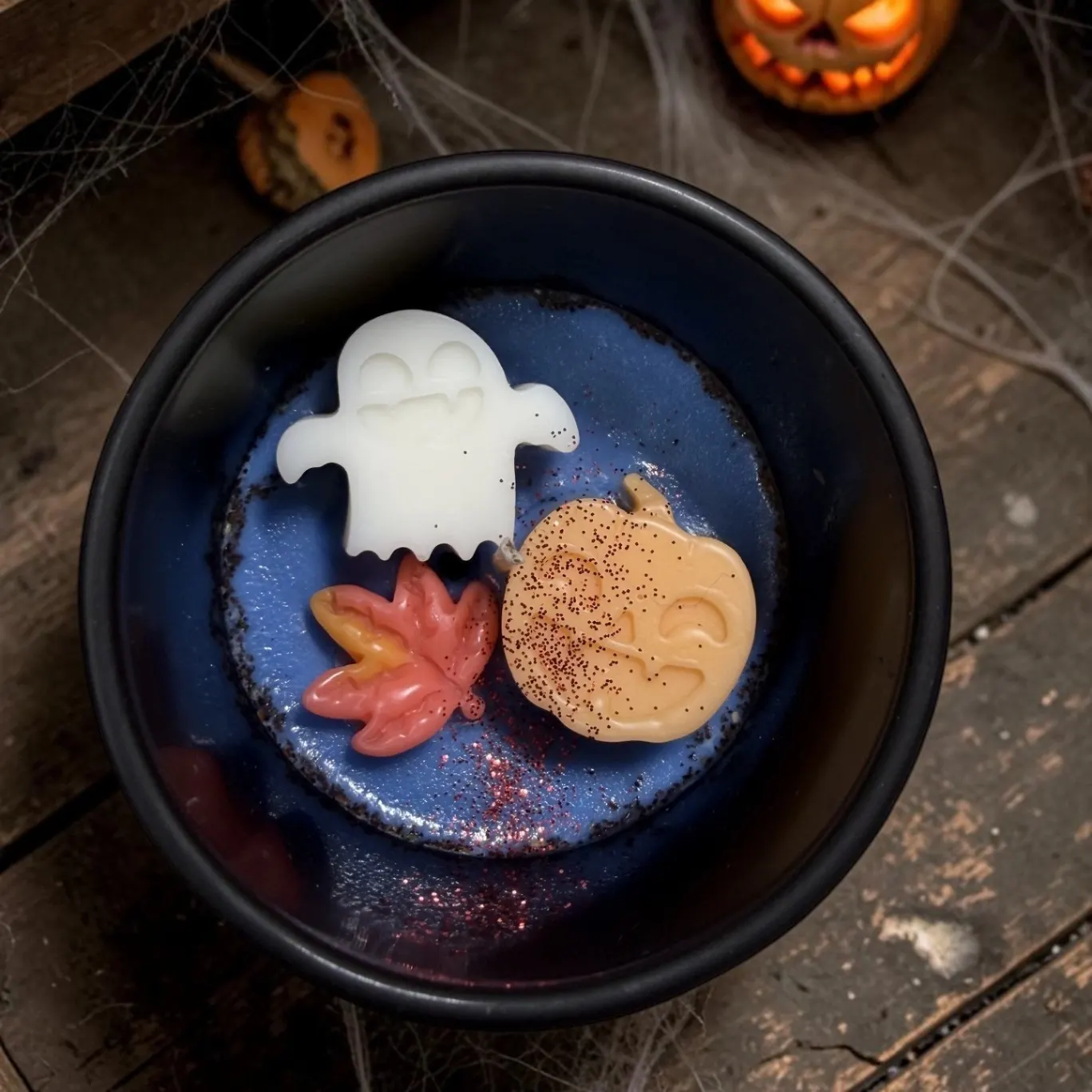 Halloween - sójová svíčka 3