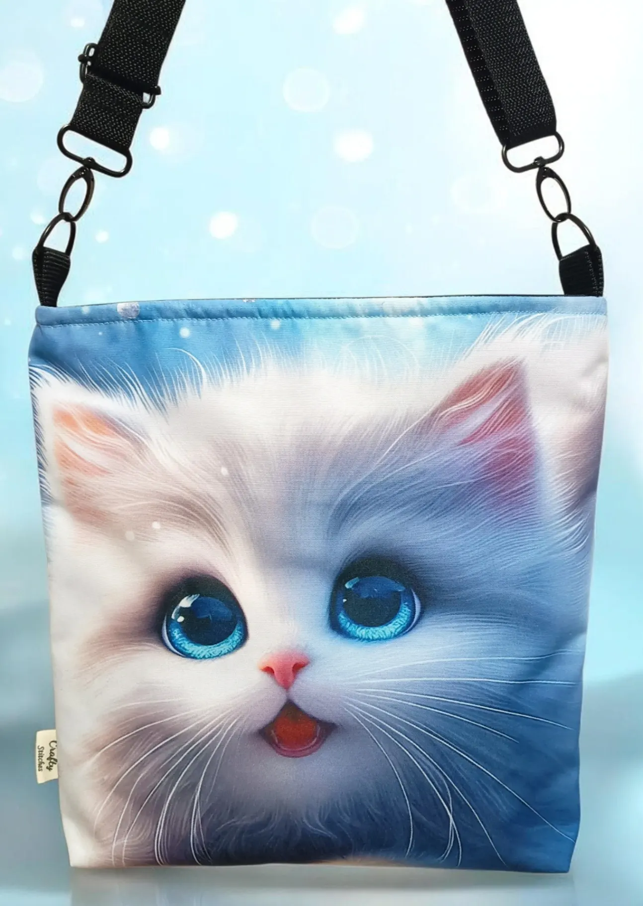Kabelka s podšívkou na zip CRAFTY STITCHES 1